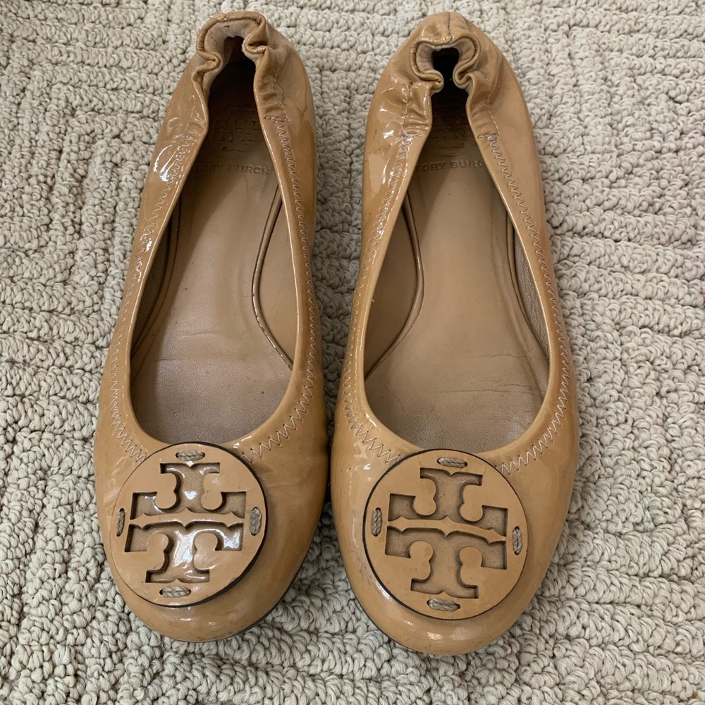 Tory Burch patent leather flat